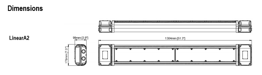 ATEX explosion proof LED lights 80 Watt, 10400lm, 40/ 60/ 90°, IP66, ,2200K-6500K