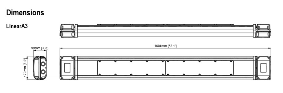 ATEX explosion proof LED lights 50 Watt, 6500lm, 40/ 60/ 90°, IP66, ,2200K-6500K