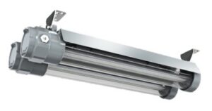 ATEX explosion proof LED lights 2x20 Watt, 10400lm, 120°, IP67, ,3000K - 6500K
