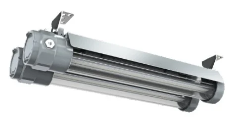 ATEX explosion proof LED lights 2x20 Watt, 10400lm, 120°, IP67, ,3000K - 6500K