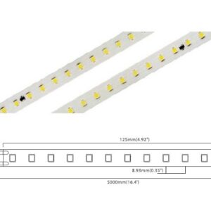 48V Series 112 LED/m | 2835 SMD 112LED/m 48V 7W/m 2700K