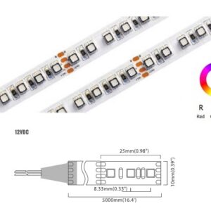 RGB Series 120 LED/m | 3535 SMD (12V) 120LED/m 12V 7W/m Red
