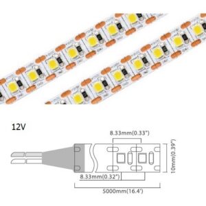 Mini Cutting 120 LED/m | 2835 SMD (12V) 120LED/m 12V 21W/m 2700K