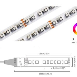 RGB Series 120 LED/m | 3535 SMD (24V) 120LED/m 24V 7W/m Red