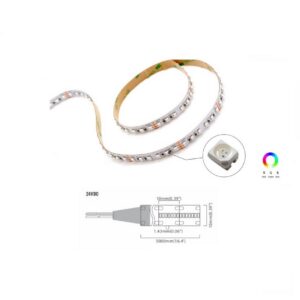 4040 RGB 120 LED/m | 4040 SMD 120LED/m 24V 6W/m Red