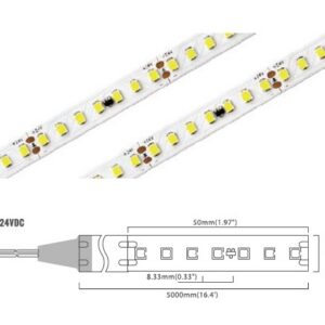 Sunlight 140 LED/m | 3030 SMD 140LED/m 24V 19W/m 2700K
