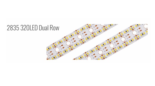 2835 Series 320 LED/m | 2835 SMD (Dual Row) 320LED/m 24V 32W/m 6500K