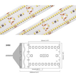 2835 Series 480 LED/m | 2835 SMD (Triple Row) 480LED/m 24V 40W/m 2700K