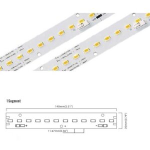 LED Linear 48 LED/m | 5730 SMD 48LED/m 36V 21.6W/m 2700K