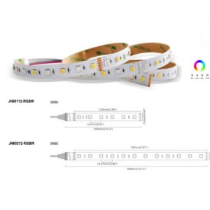 RGBW Series 60 LED/m | 5050 SMD (12V) 60LED/m 12V 2.4W/m Red IP20/IP65