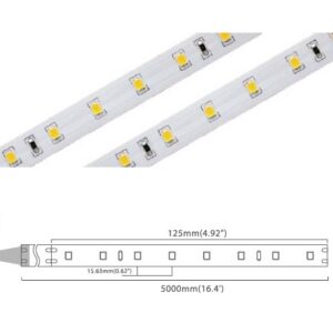 He Series 64 LED/m | 2835 SMD 64LED/m 24V 6.4W/m 4000K