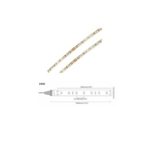 Sunlight 70 LED/m | 2835 SMD 70LED/m 24V 12W/m 2700K