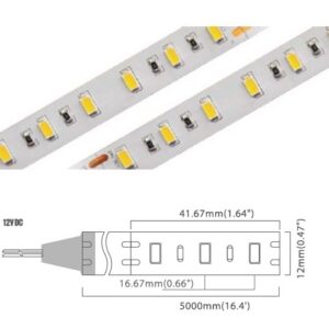 5730 Series 72 LED/m | 5730 SMD (12V) 72LED/m 12V 19.2W/m 2700K