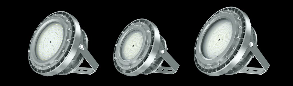 ATEX explosion proof LED lights 280 Watt, 37800lm, 40/ 60/ 90/ 120°, IP66, ,2200K-7000K