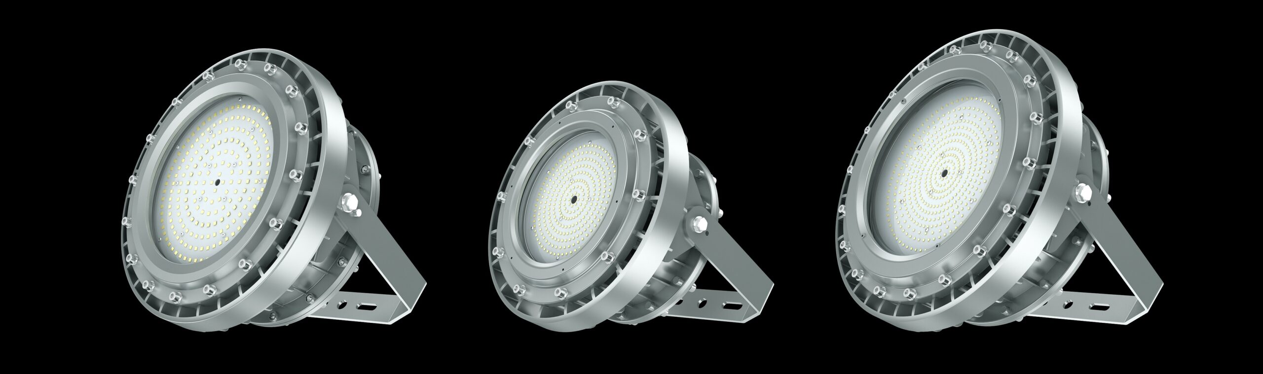 ATEX explosion proof LED lights 100 Watt, 8400lm, 40/ 60/ 90/ 120°, IP66, ,2200K-7000K