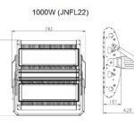 JN_1000W_floodlight_drawing