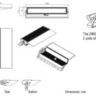 1850 Watt cool white dimmable 15°x15° LED high mast light (IP65) - Gallery Image 1