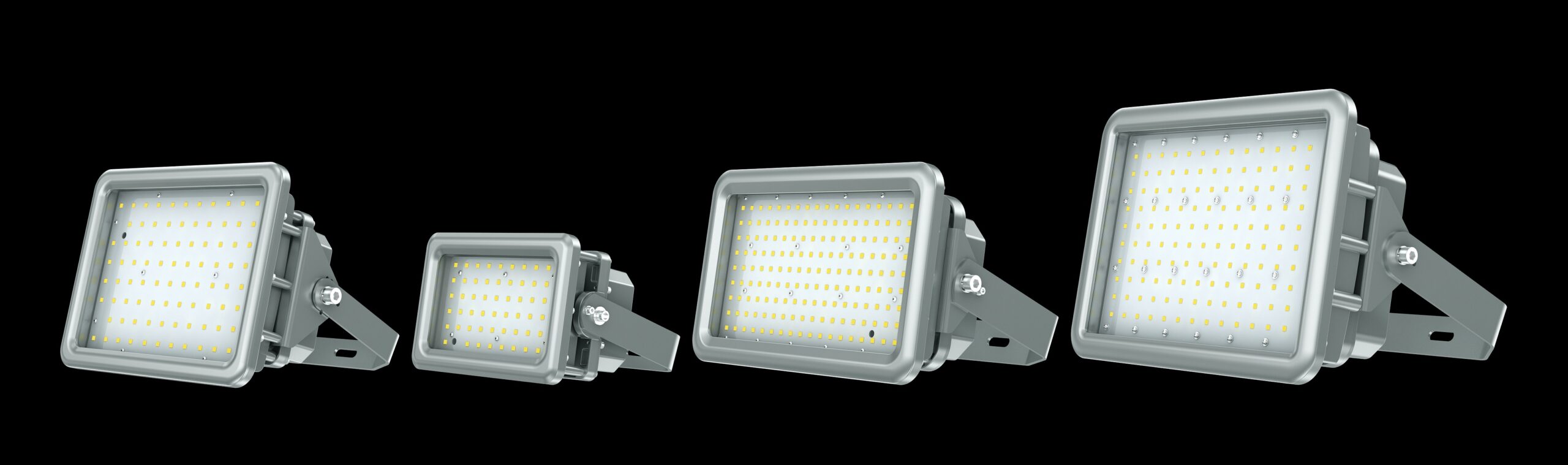 ATEX explosion proof LED lights 100 Watt, 14000lm, 40/ 60/ 90/ 120°, IP67, ,2200K-7000K