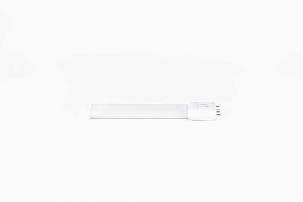 12 WATT NATURAL WHITE NOT BALLAST COMPATIBLE PL-L LED LIGHT WITH WHITE HOUSING