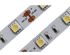 Mini Cutting 40 LED/m | 5050 SMD 40LED/m 24V 9.6W/m 2700K