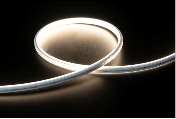 Recessed Neon Flex 9 x 6mm 6W/m 24V Orange IP44