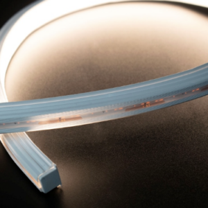 Vertical Bend Neon Flex Recessed 17 x 12mm 12.5W/m 24V RGB Chasing IP44